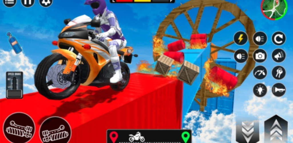 Banner of Motox3 バイク レーサー シミュレーション 1.12