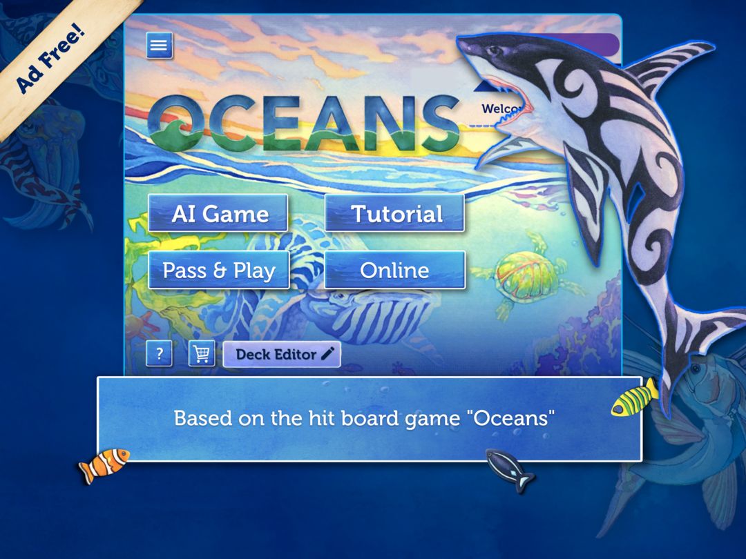 Oceans Board Game 게임 스크린 샷
