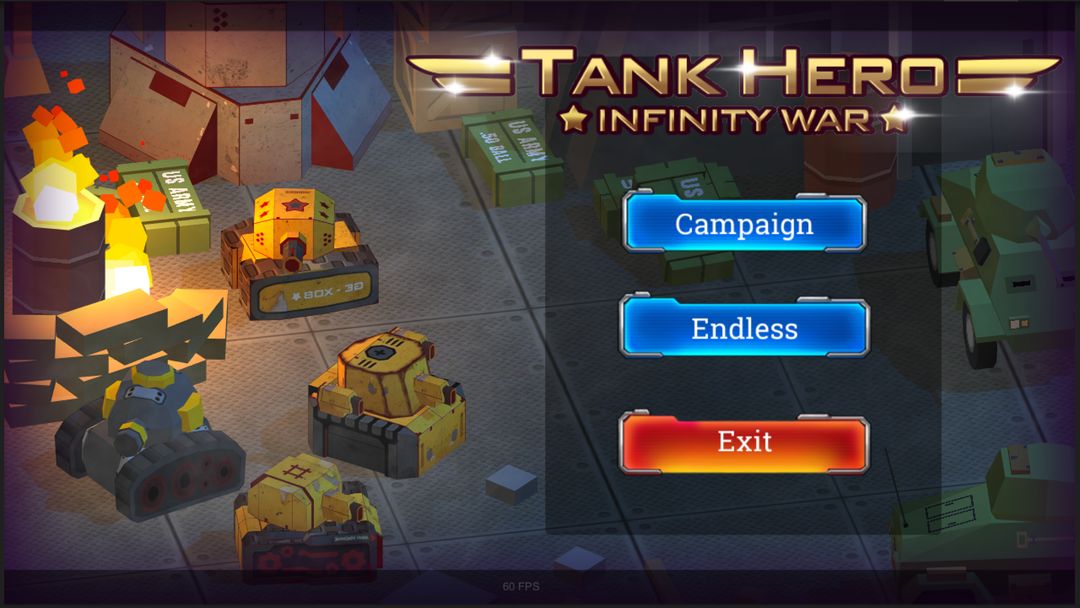 Tank Heroes: Infinity War ภาพหน้าจอเกม