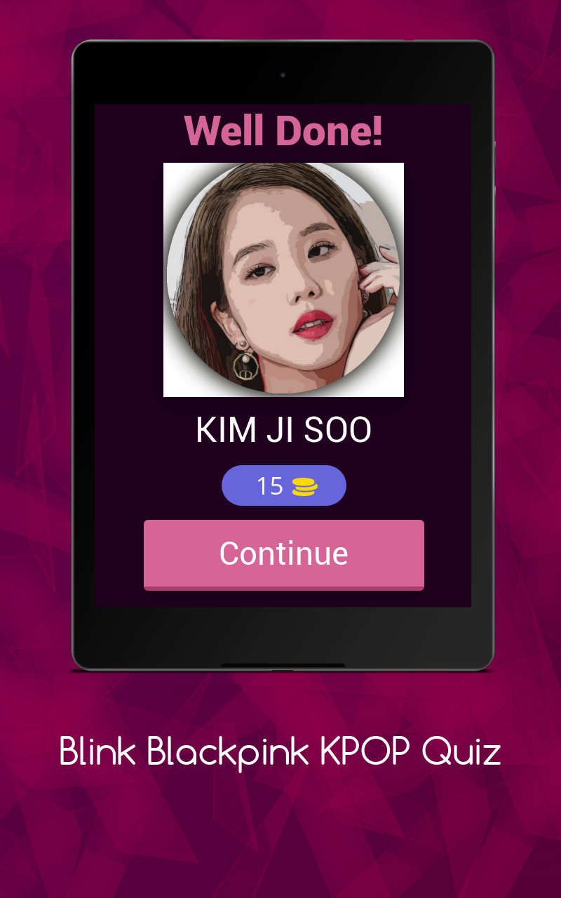 Screenshot of Blink Blackpink KPOP Quiz