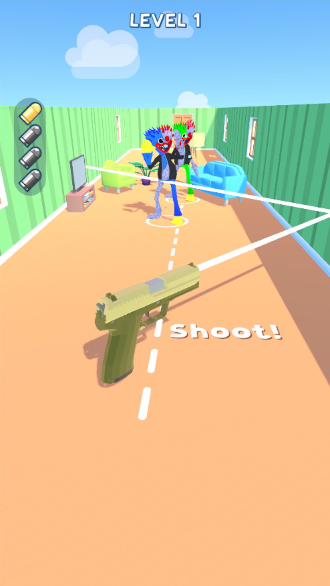 Monster Room Bullet Game Screenshot