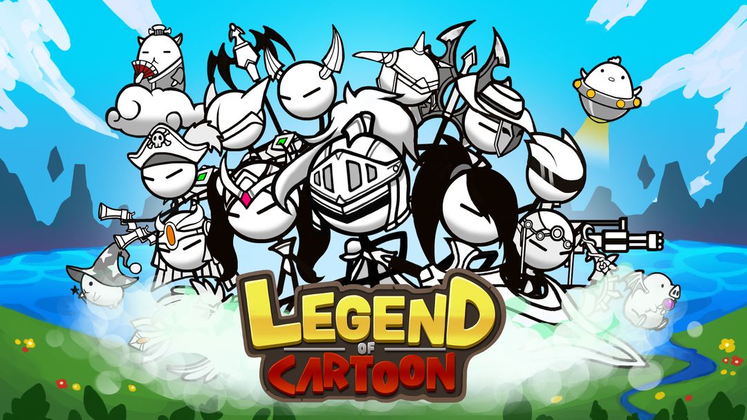 Screenshot of Legend of the cartoon - idle RPG