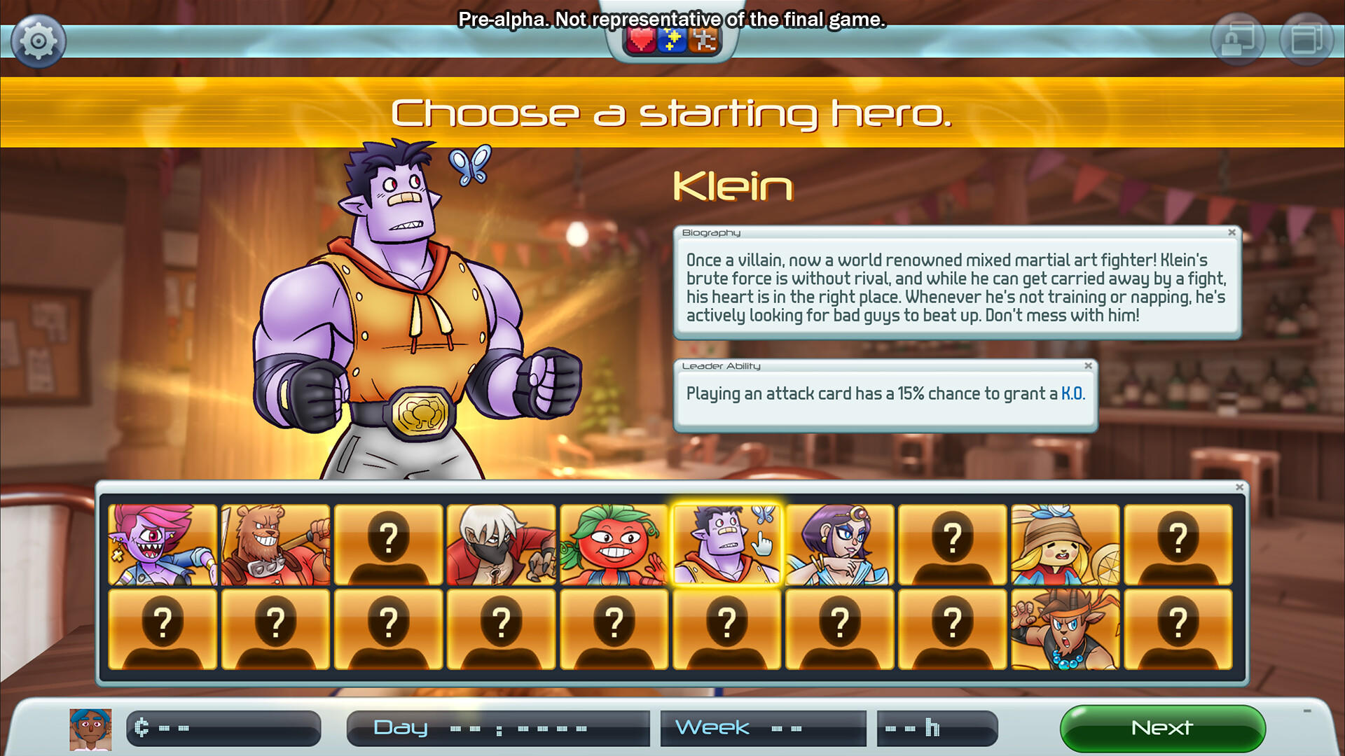 Desk Deck Heroes Game Screenshot