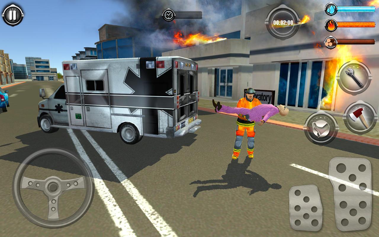 NY City FireFighter 2017 Game Screenshot