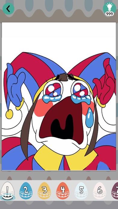 Captura de Tela do Jogo DIGITAL COLORING CIRCUS BOOK 2