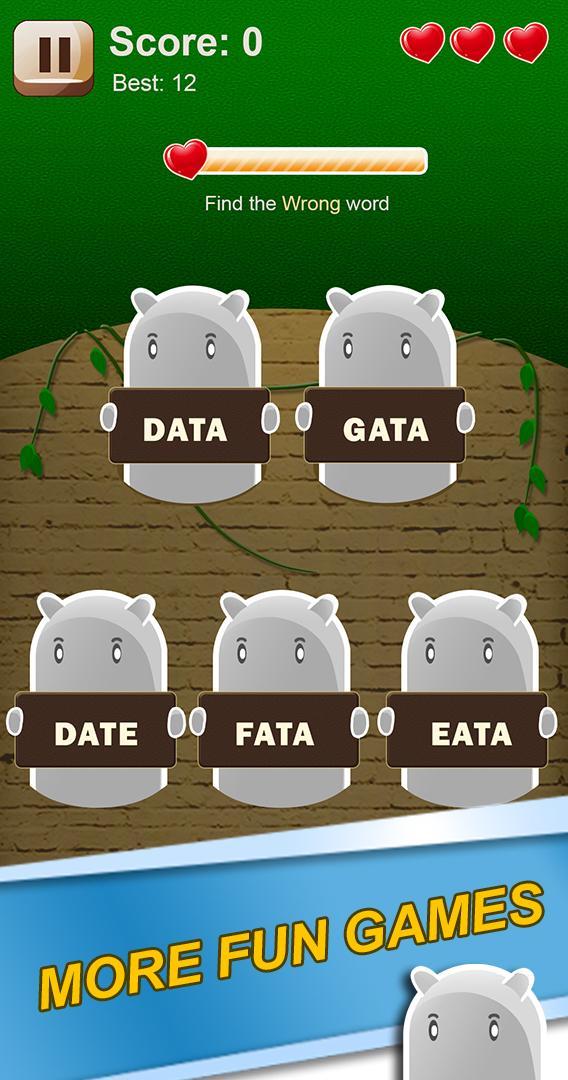 Connect the word Game Screenshot