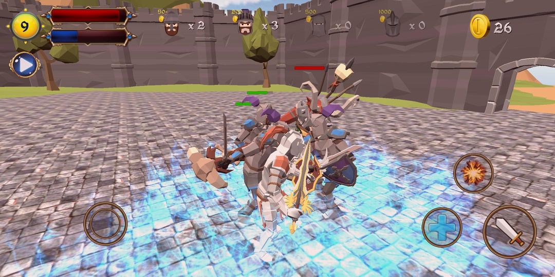 Screenshot of Castle Defense Knight Fight