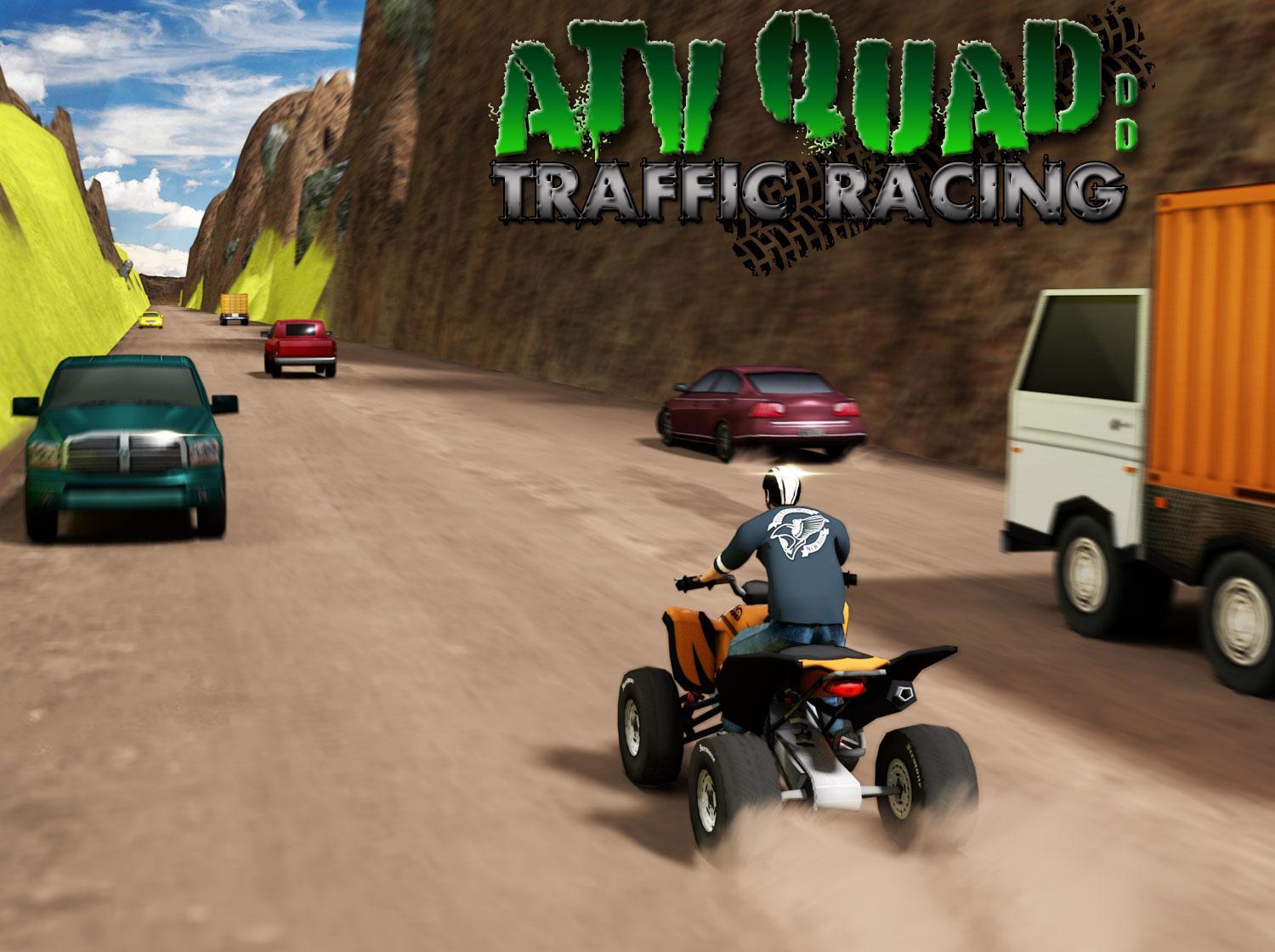 ATV Quad Traffic Racing Game Screenshot