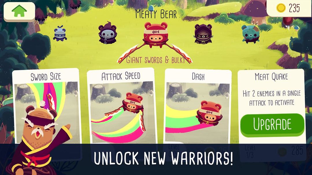 Bushido Bear screenshot game