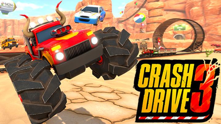 Banner of Crash Drive 3: Car Stunting 1.0.7.5
