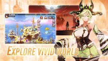 Girls' Connect: Idle RPG Game Screenshot