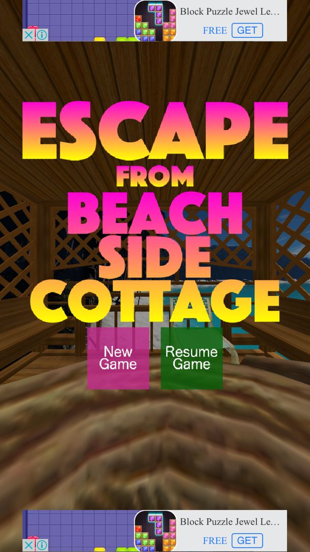Screenshot of Escape from Beach Cottage