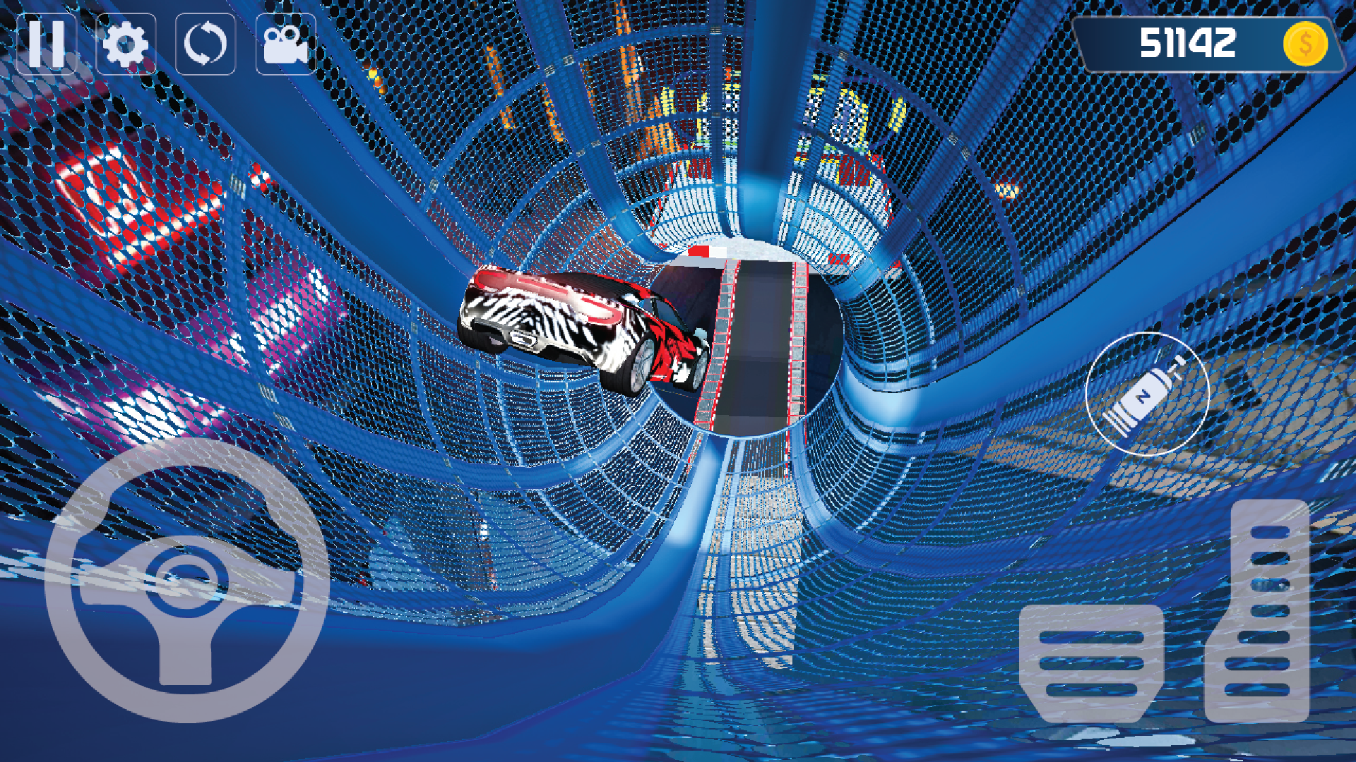 Mega Ramp Car Stunt Game Game Screenshot