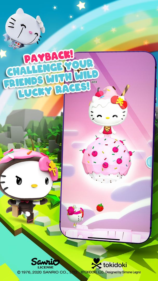 Screenshot of Globematcher feat. tokidoki x Hello Kitty