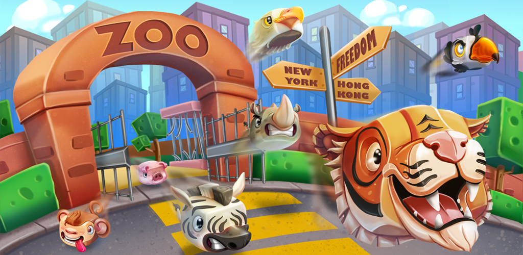 Banner of Stampede Rampage : les animaux fuient le zoo 1.3.6