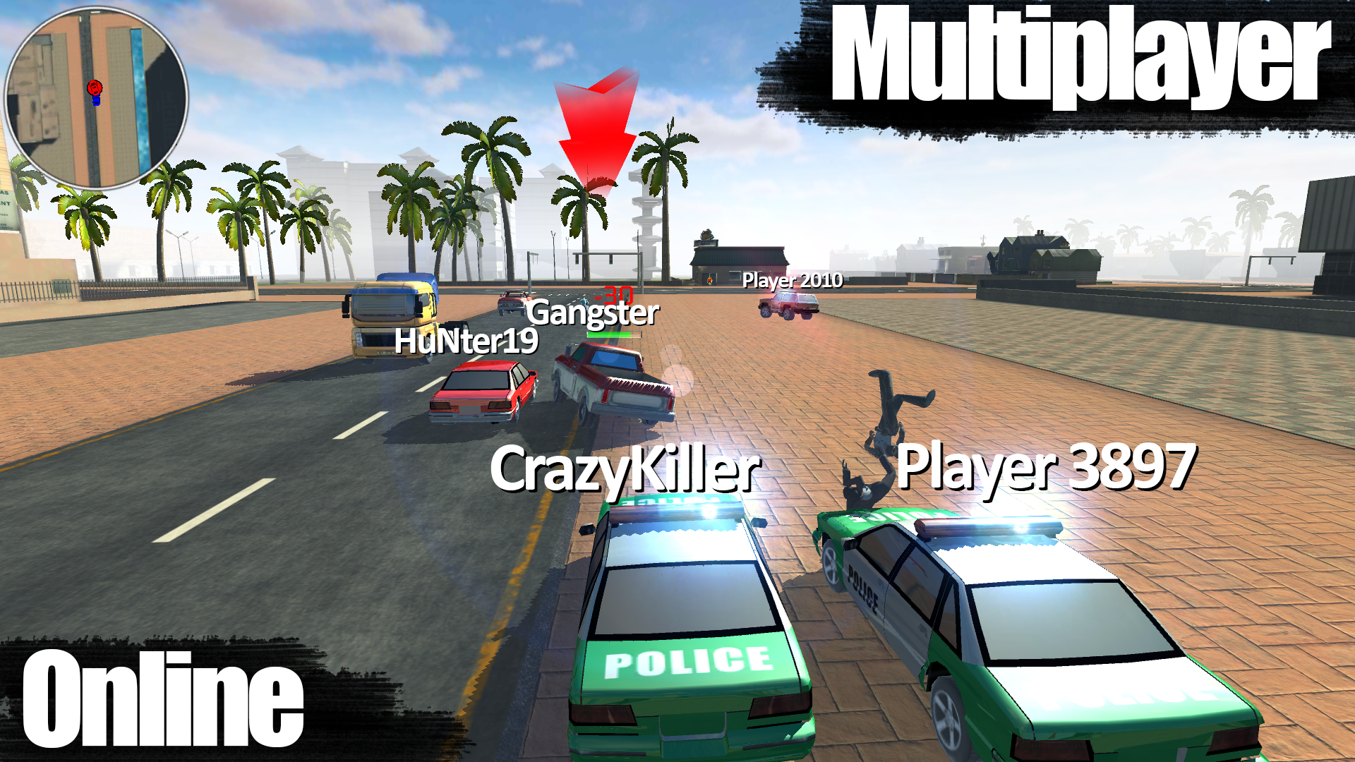 Mad Town Online Game Screenshot