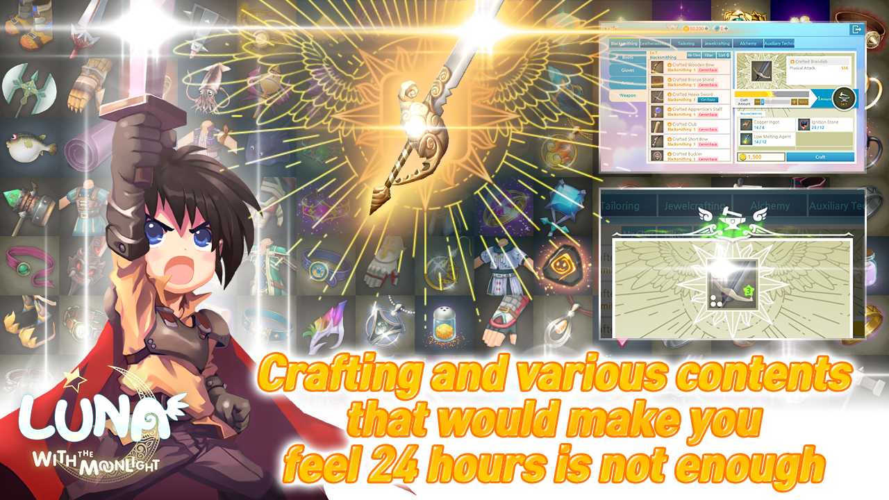 LunaM:Ph Game Screenshot