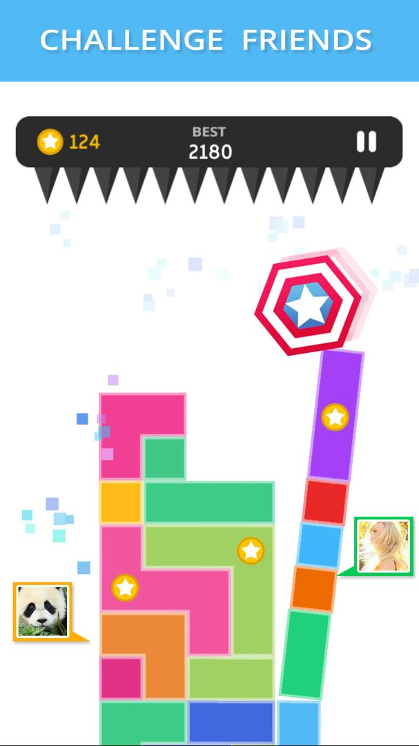 Hexagon Flip ภาพหน้าจอเกม