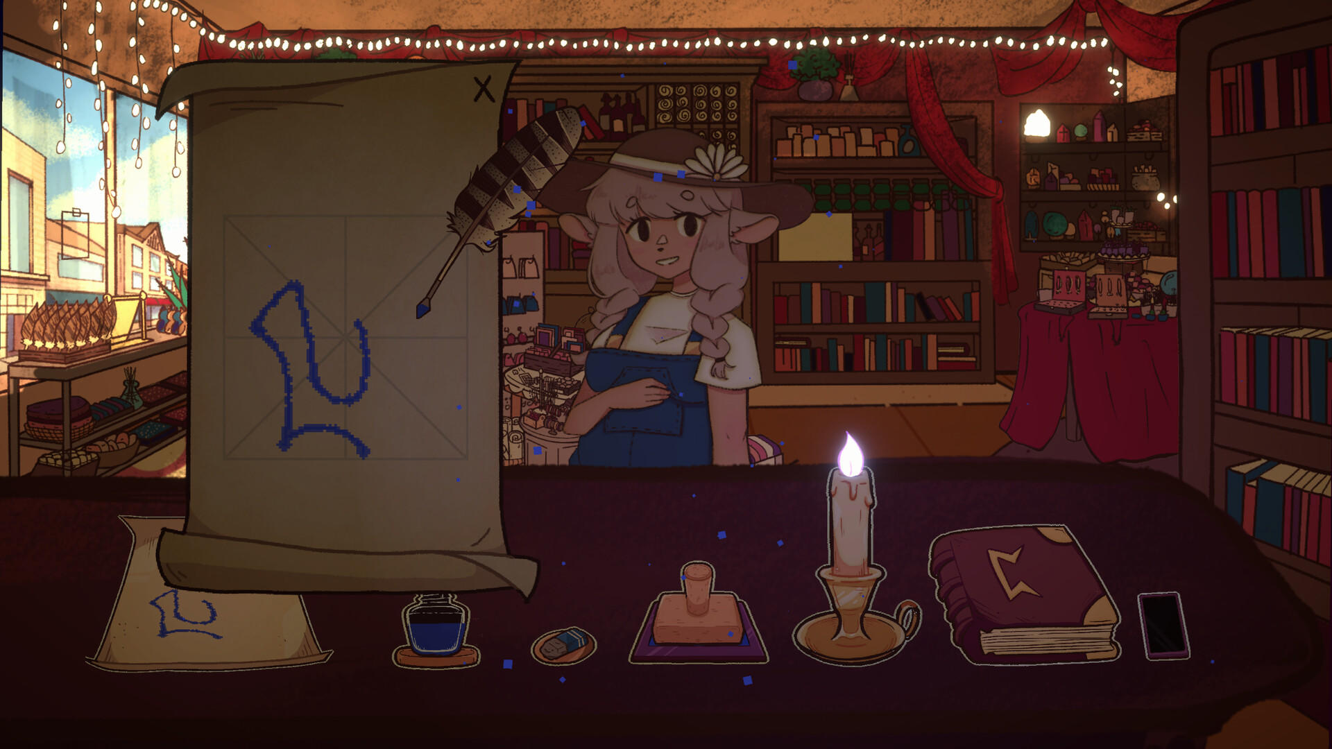 Screenshot of Scroll the Pain Away