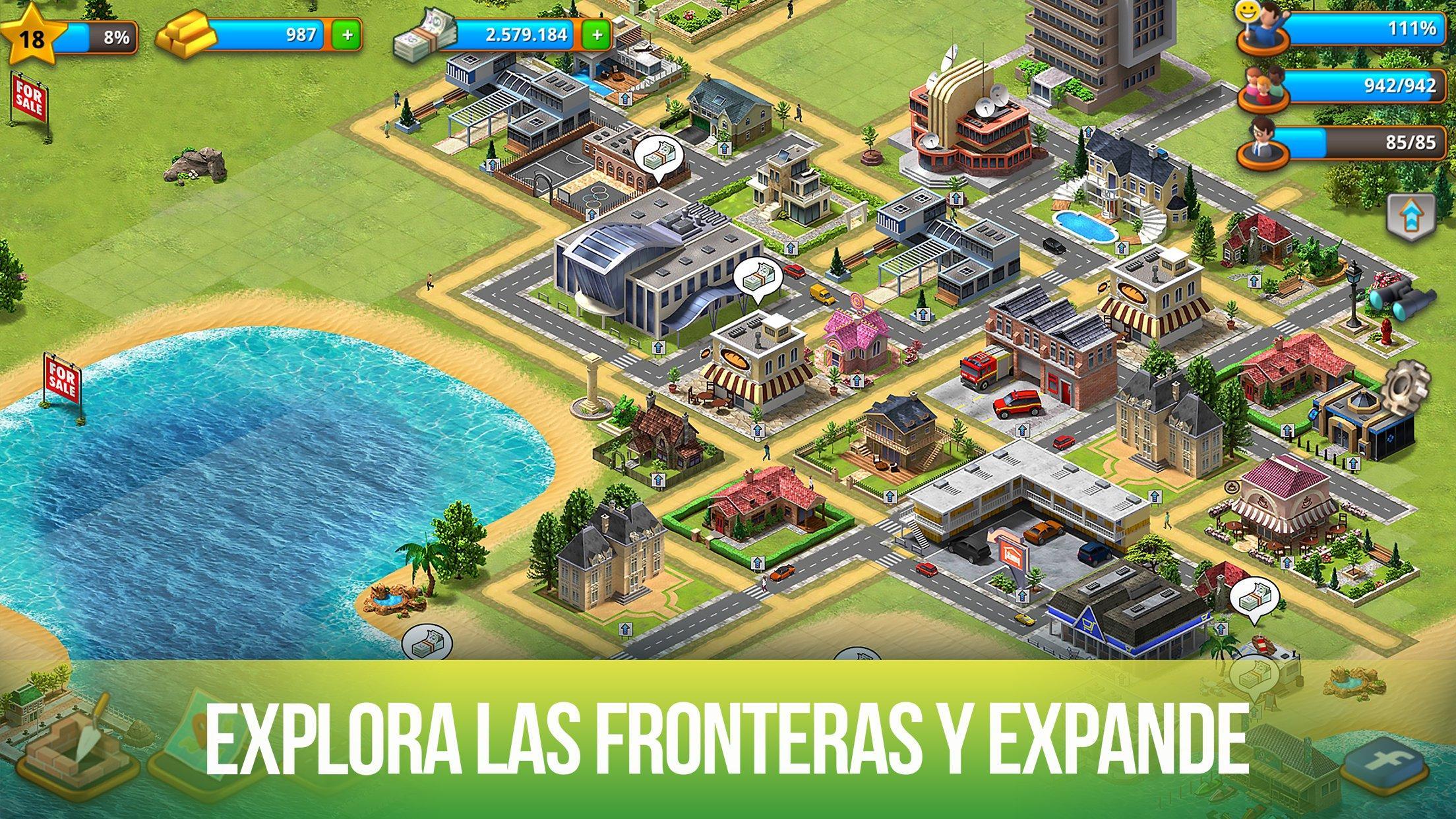 Captura de Pantalla del Juego Paradise City: Building Sim