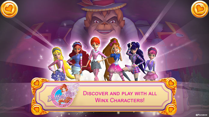 Winx Club Butterflix Adventure screenshot game