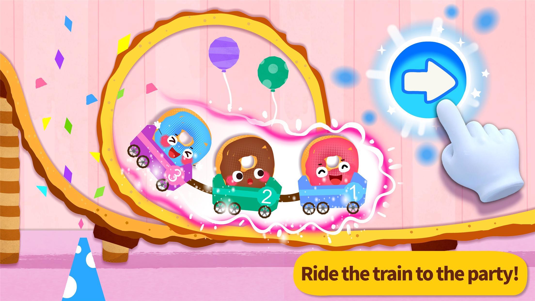 Baby Panda's Food Party Game Screenshot