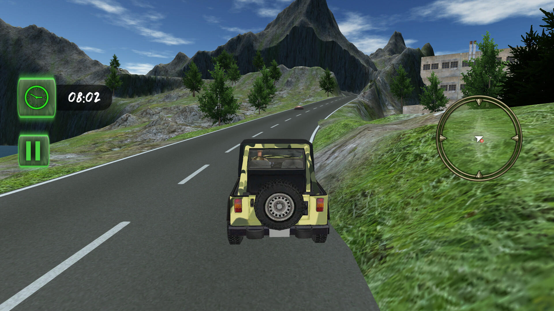 Screenshot of Military Transporter Sim