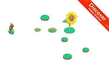 Caterpillar Shapes and Colors Game Screenshot