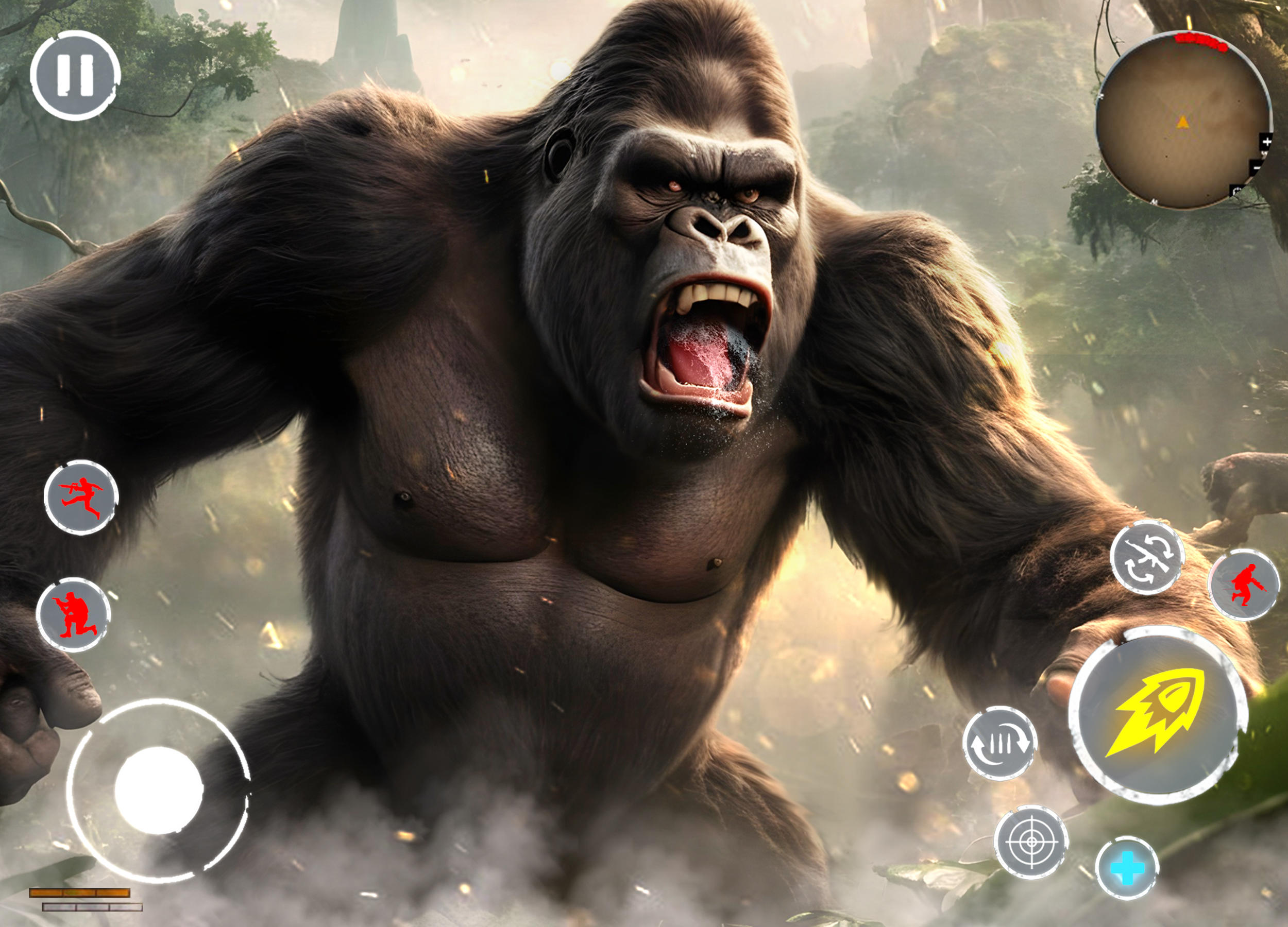 Monster Kong Giant Fighting ภาพหน้าจอเกม