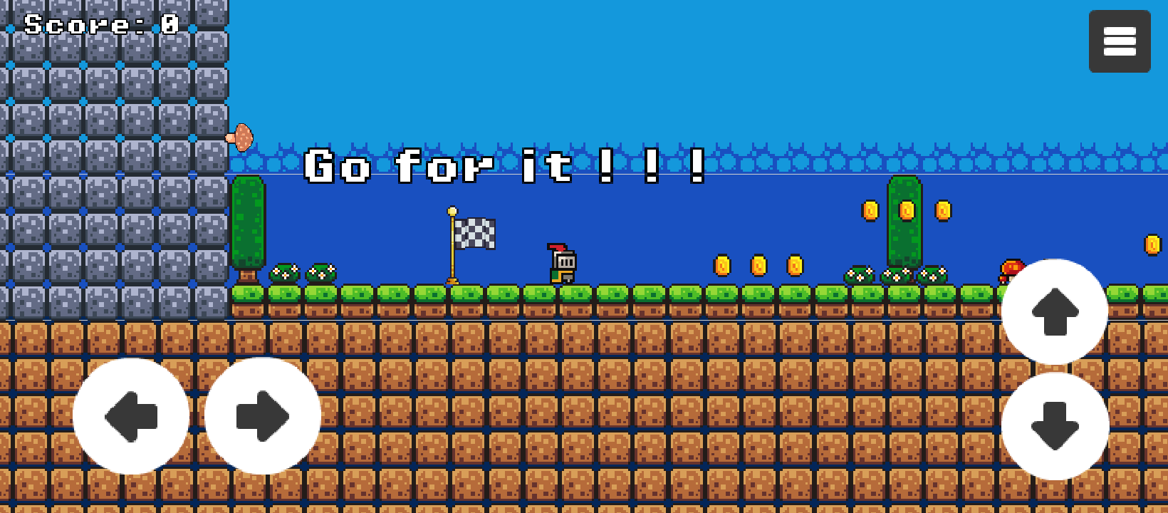 Infinity One - Classic Platformer Game Screenshot