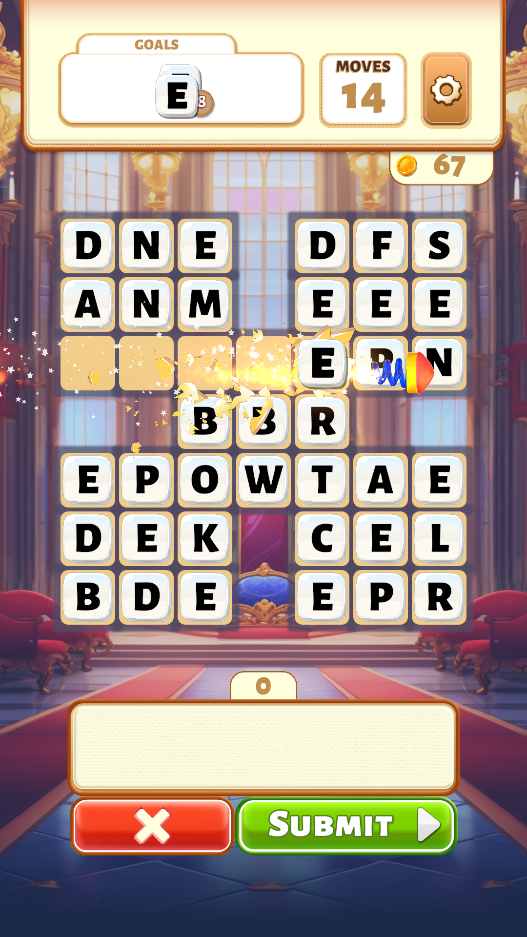 Screenshot of Word Break!