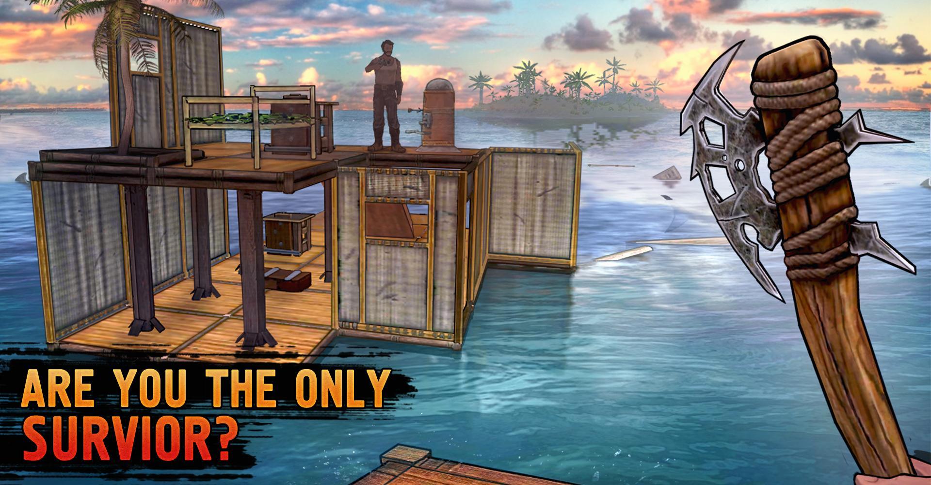 The Last Maverick: Survival Raft Adventure Game Screenshot