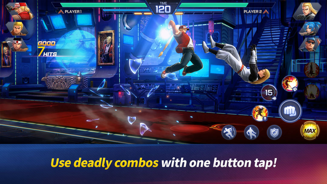 Screenshot of The King of Fighters ARENA