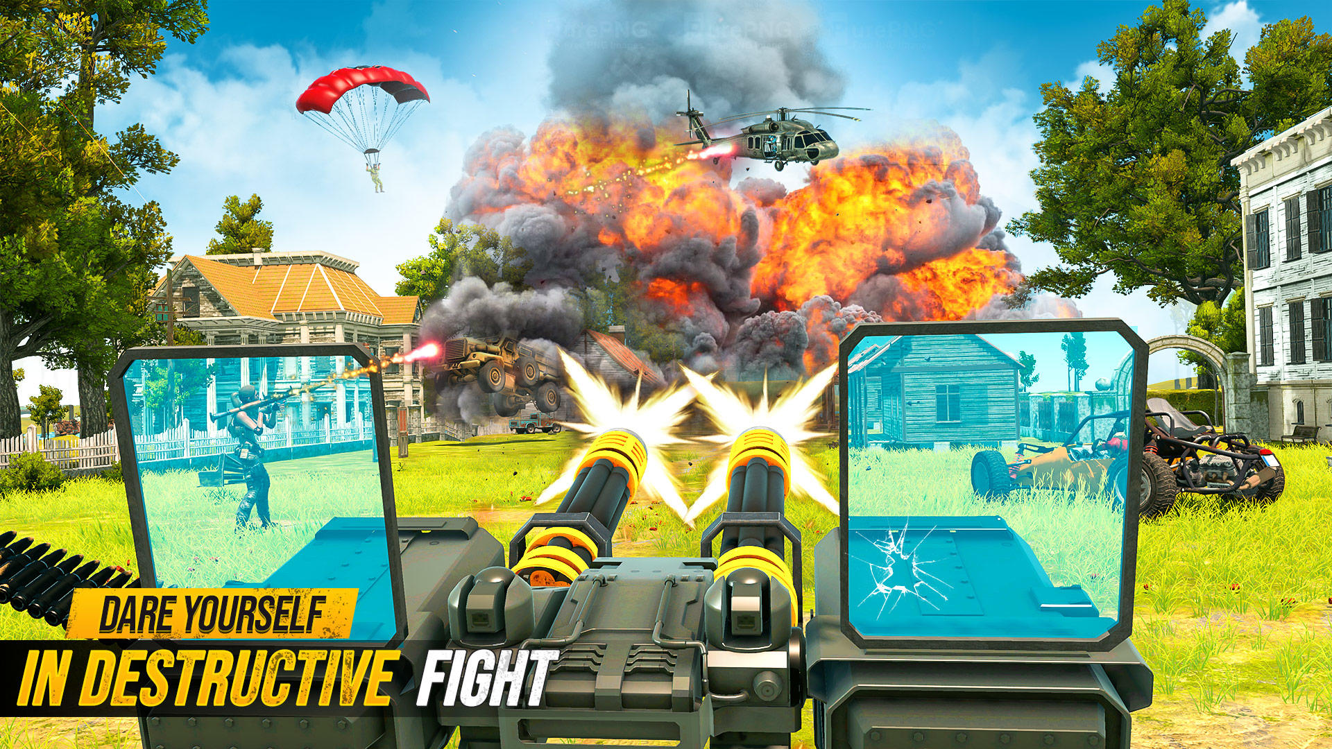 Battle Fire -Gun Shooting Game 게임 스크린 샷