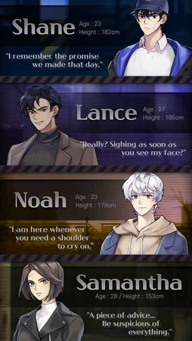 Havenless- Thriller Otome Game Game Screenshot