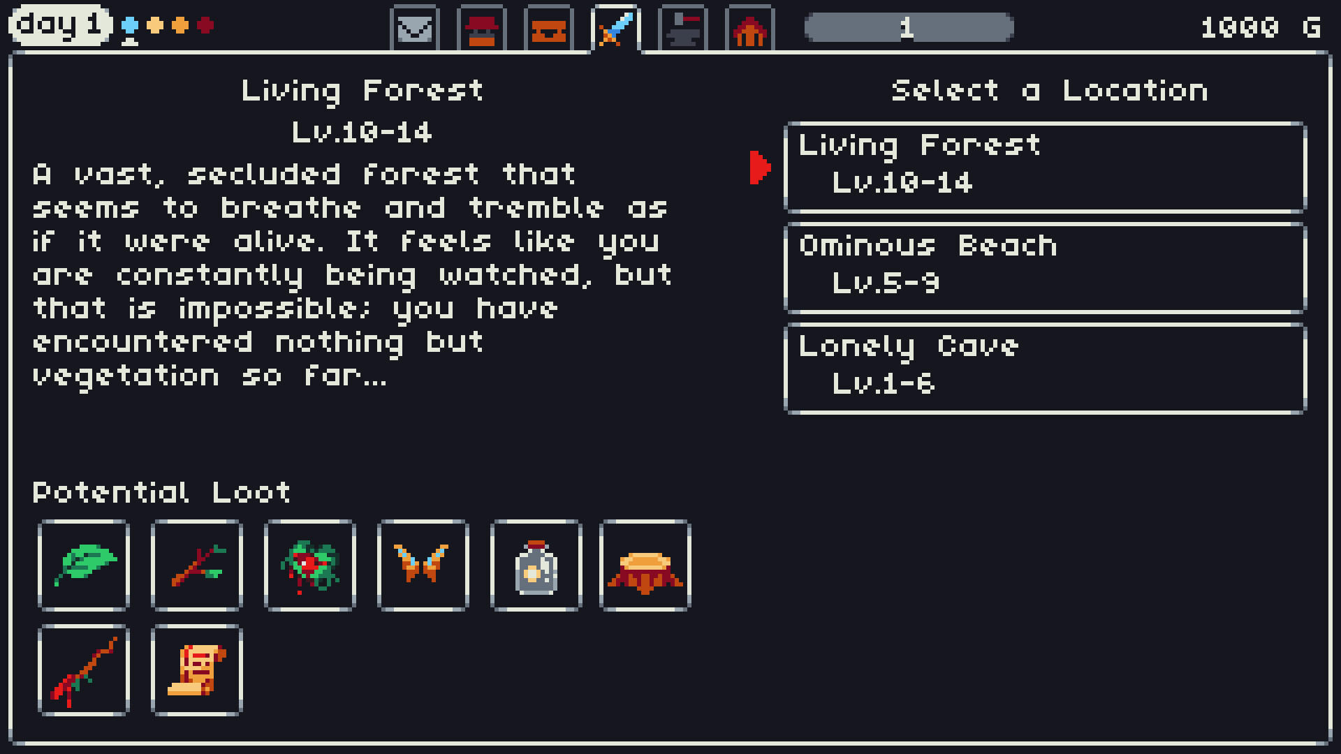 Screenshot of Store Story