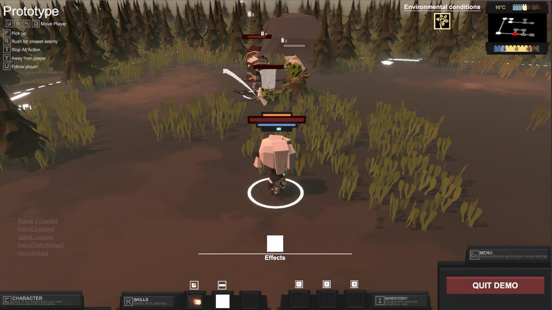 Screenshot of Frontier