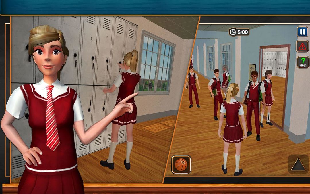 High School Girl Game 2018 ภาพหน้าจอเกม