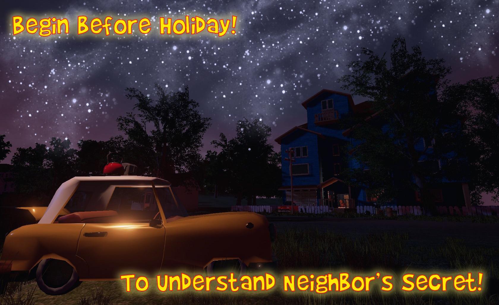 Hello Santa - Neighbor Alpha 3 Game Screenshot