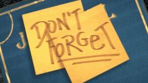 Captura de Tela do Vídeo de Don't Forget