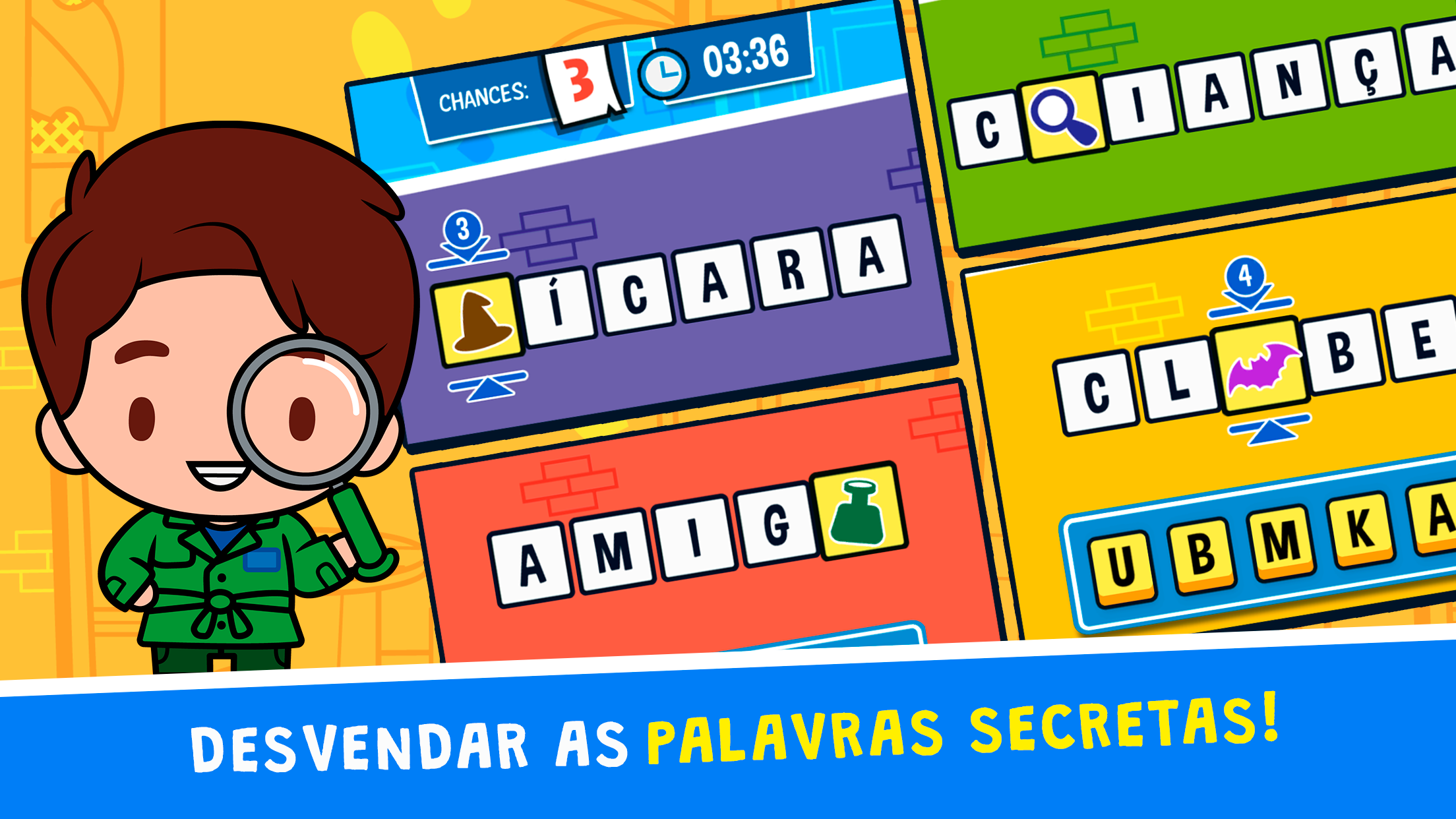 Palavra Secreta DPA 게임 스크린 샷