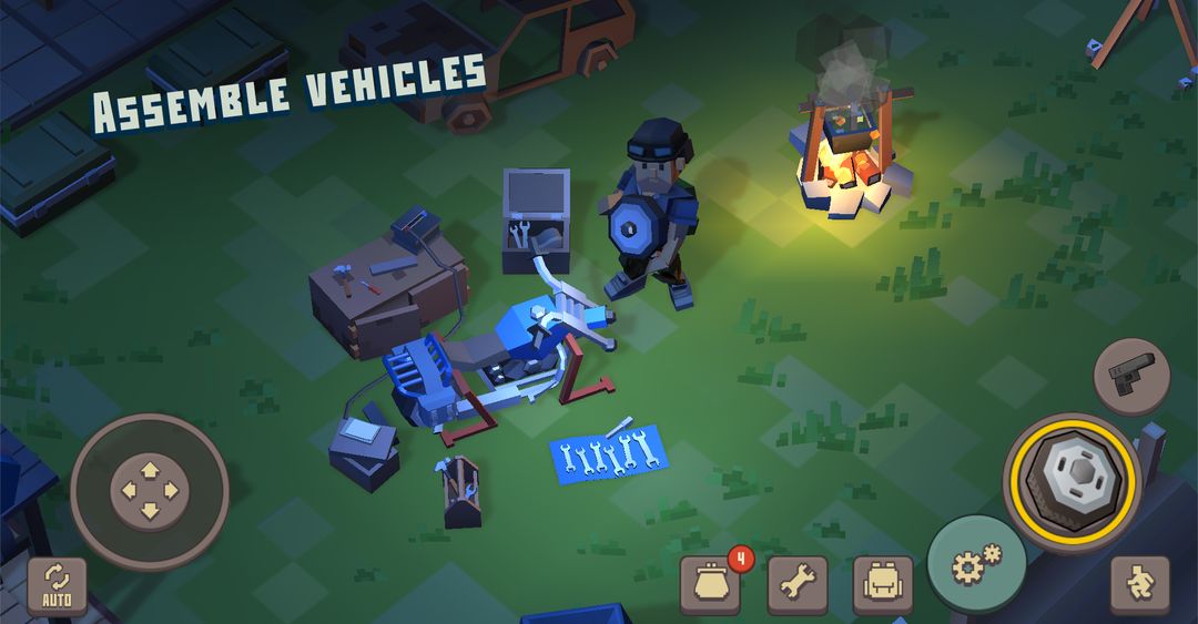 Screenshot of Cube Survival Story