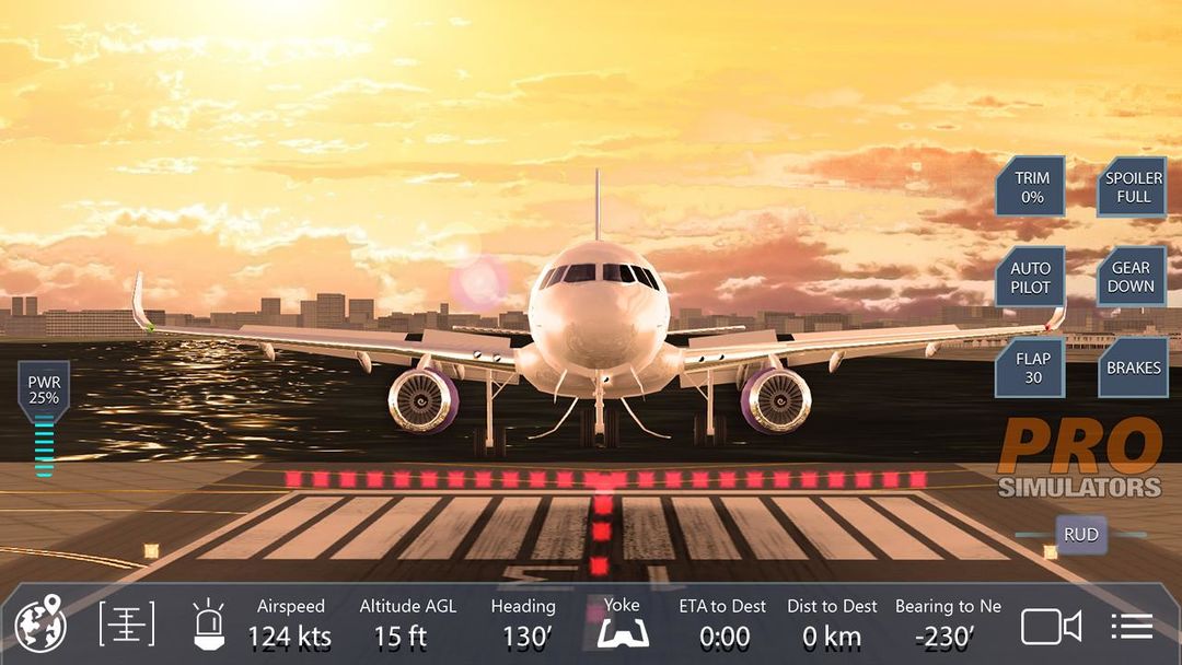 Screenshot of Pro Flight Simulator NY Free