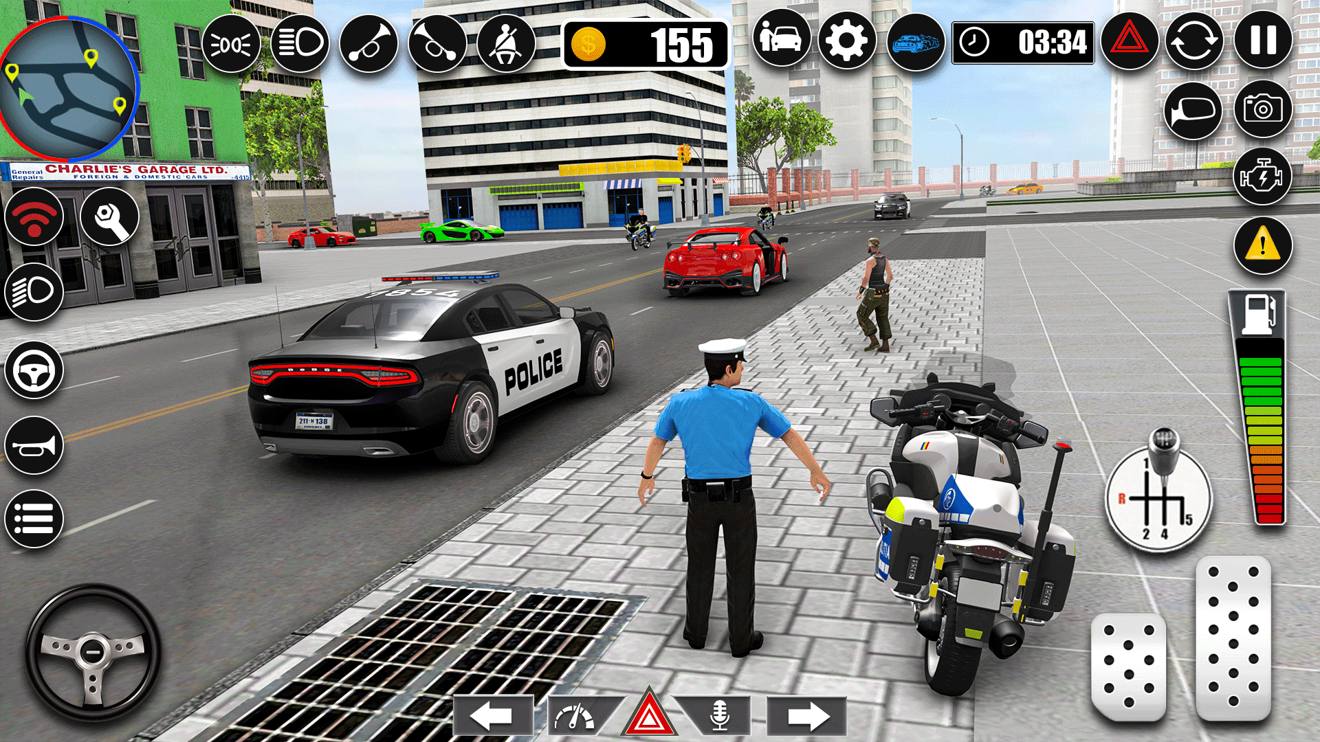 Police Chase Games : Cop Car ภาพหน้าจอเกม