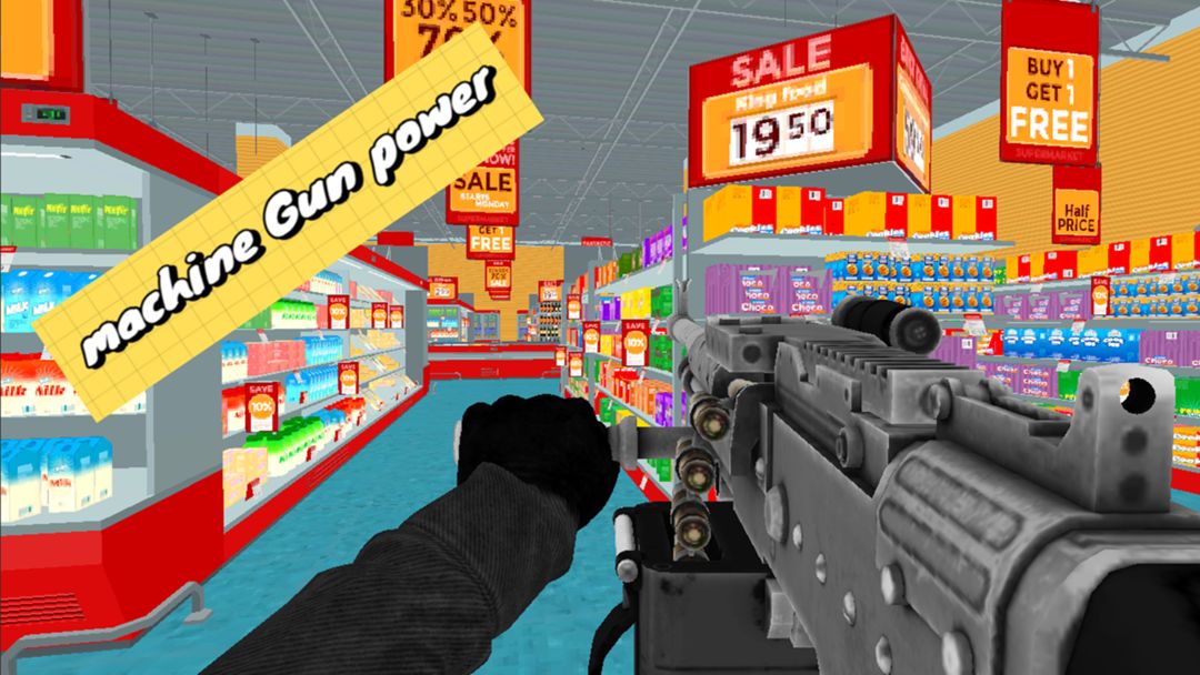 Destroy Office- Smash Market screenshot game