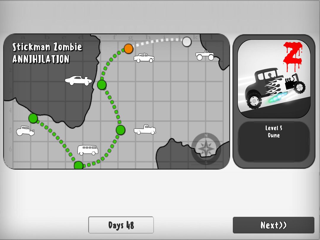 Screenshot of Stickman Destruction Zombie Annihilation