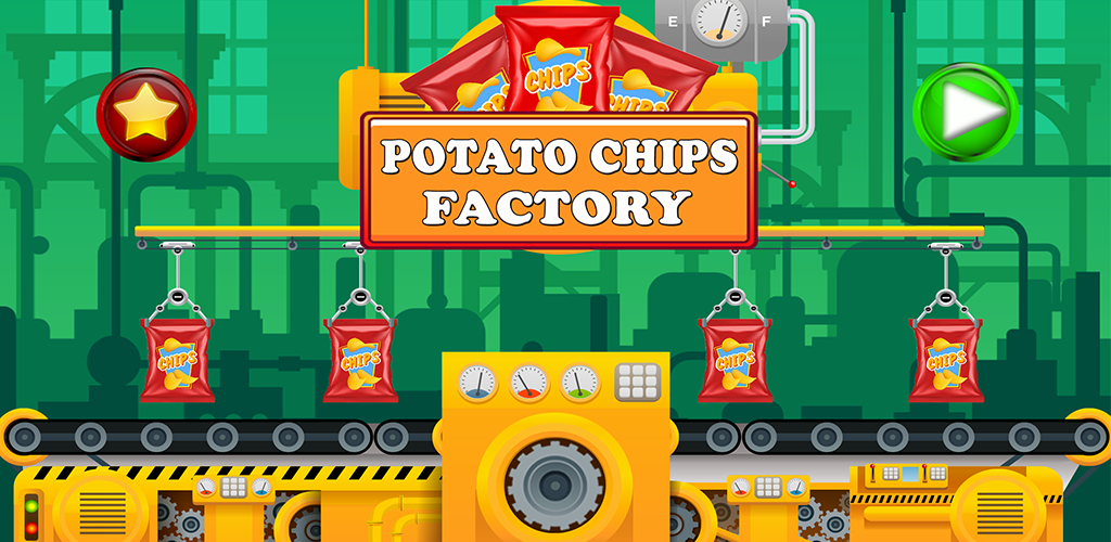 Banner of Potato Chips Factory - masarap na chef sa pagluluto ng pagkain 1.0.3