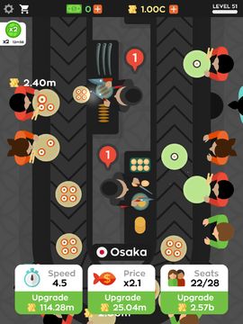 Sushi Bar Idle Game Screenshot