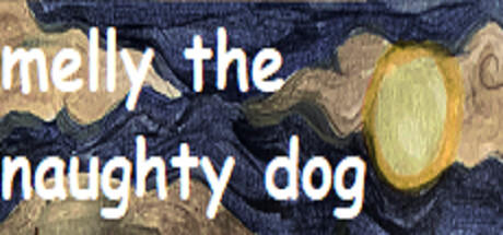 Banner of Melly the naughty dog 