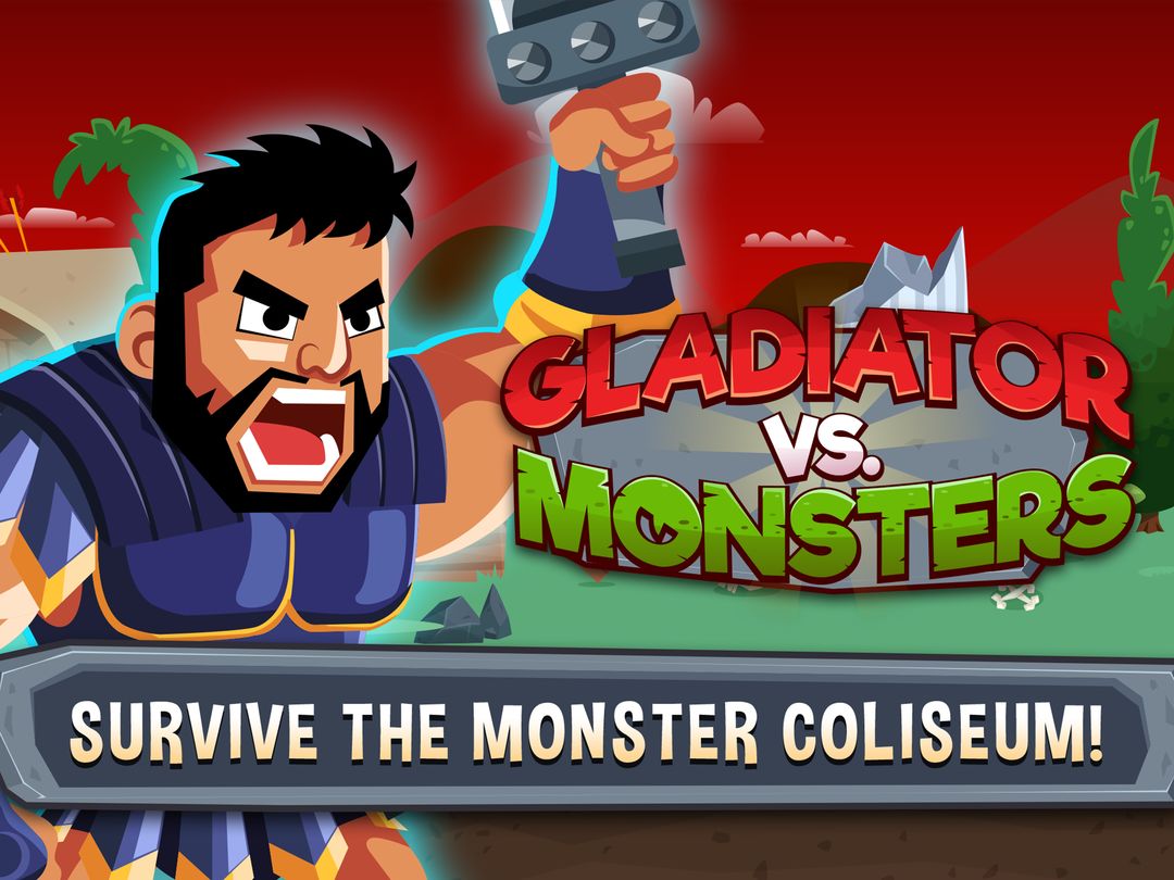Gladiator vs Monsters - Colosseum Battle Game screenshot game